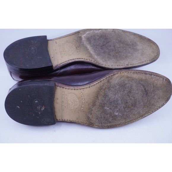 Allen Edmonds Grayson Men's Size 8 Shell Cordovan Tassel Loafer Dress Shoes - Picture 6 of 8